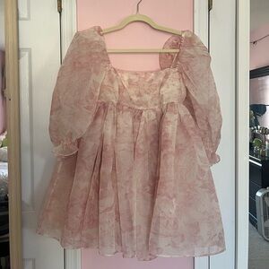 Nuuly x Selkie Organza Puff Dress